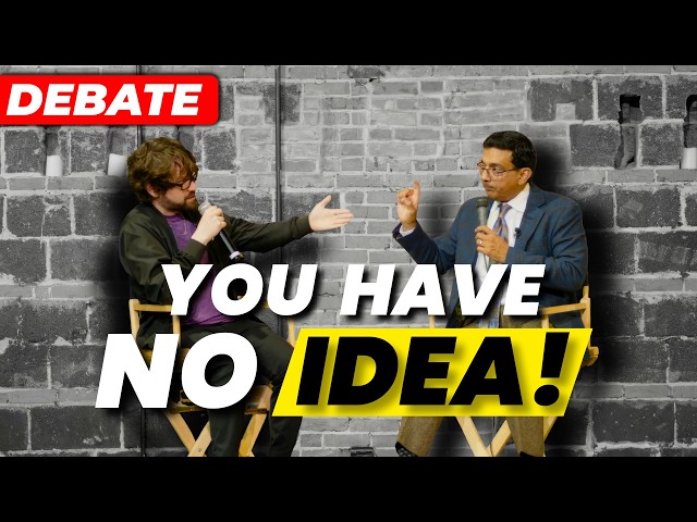 Destiny CONFRONTS And STUMPS Dinesh In IRL Debate