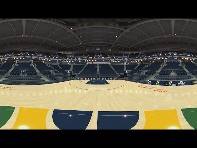 Virtual Reality "Arena Rising" Tour: Utah Jazz Center Court