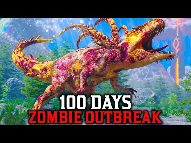 I Spent 100 Days in an Evolved Zombie Outbreak in Ark... Here's What Happened
