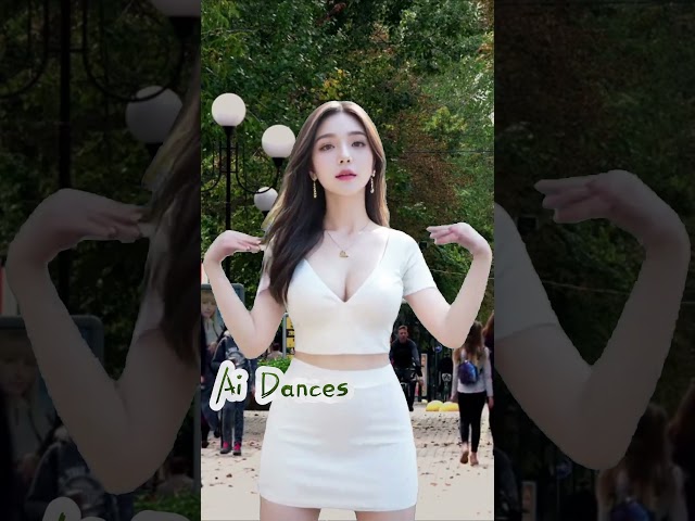 AI Dance #02 – Lively Virtual Dancer #Shorts