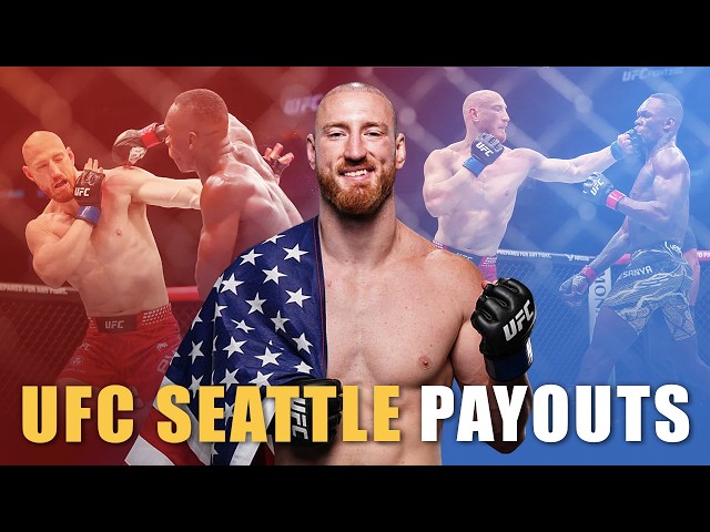 UFC Seattle: How Much Did the Fighters Make? | Adesanya vs Pyfer