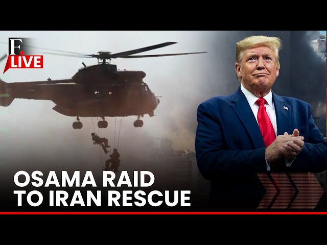 US Iran War LIVE: US SEAL Team 6 Rescues Airman | Iran Accuses of Plot to 'Steal' Uranium |Firstpost