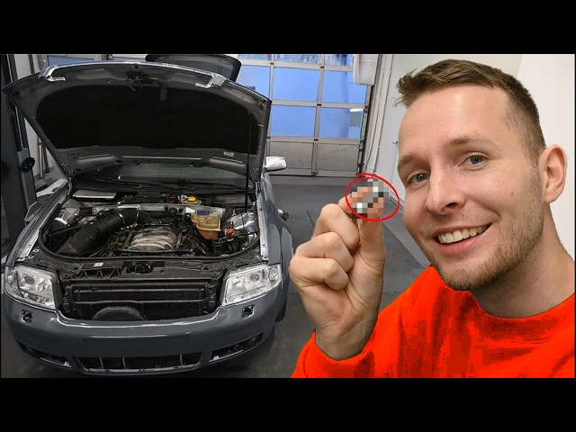 I FOUND THE CAUSE OF POWER LOSS ON MY $2500 AUDI S6 V8 FOR FREE!