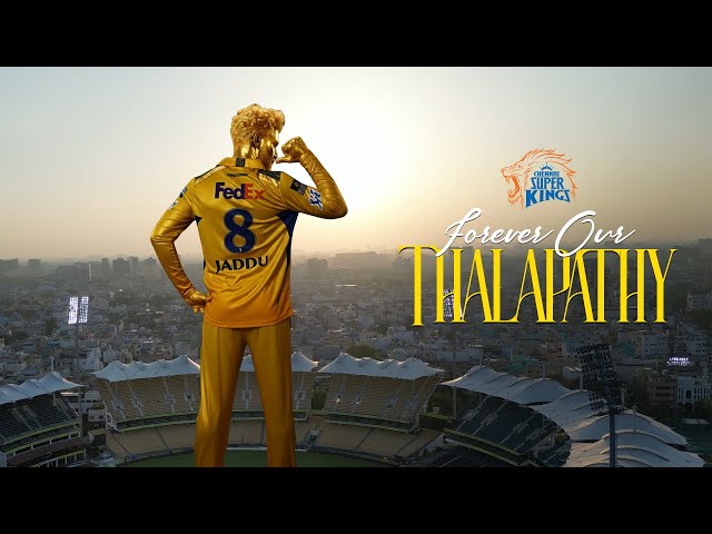 Chennai Super Kings - Ravindra Jadeja Tribute Video | Forever our Thalapathy | CSK | IPL 2026