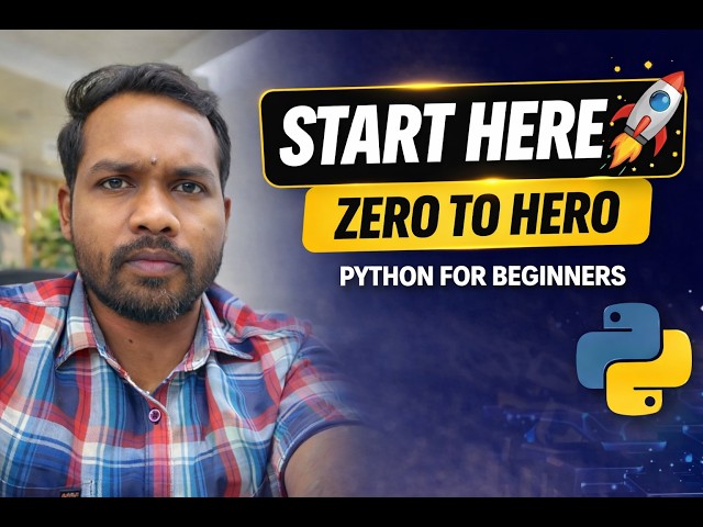 Day 1 -  Python for Beginners – Start Coding in 10 Minutes (Zero to Hero Guide)