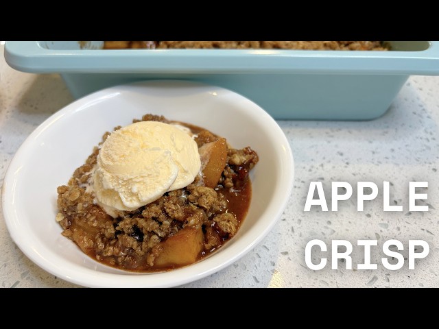 Easy Apple Crisp | Made with Oats