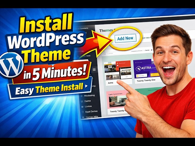 Choose and Install a WordPress Theme Without Coding