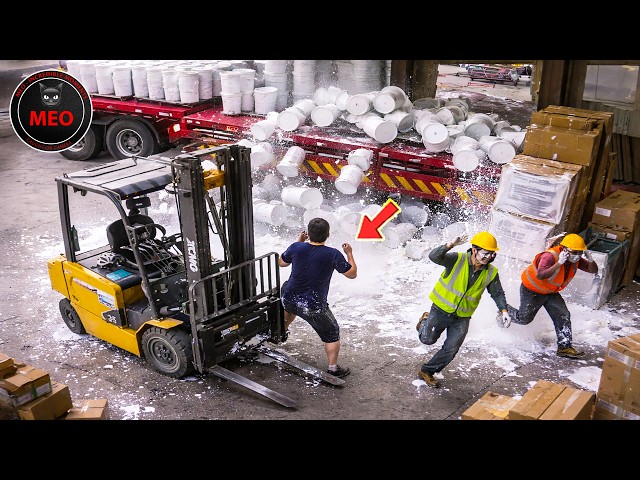 Most Ridiculous Worker Mistakes Caught on Camera (P4)