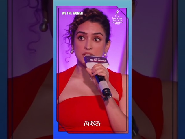 Actor Sanya Malhotra Didn't Give Interviews For Years...This Is The Reason | Barkha Dutt #shorts