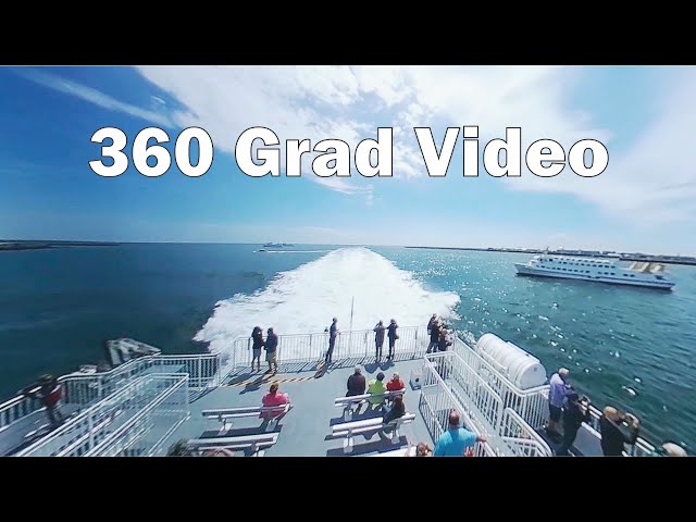 Halunder Jet Offshore Windpark Helgoland - 360 Grad