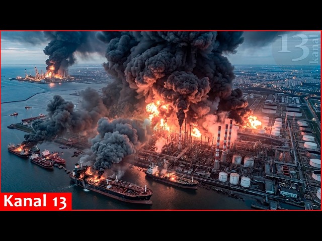 Nearly $1bn blown into air: Ukrainian strikes on Russian oil terminals disrupt key infrastructure