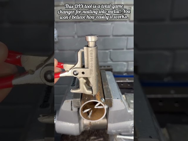 Ultimate DIY Tool Hack: Modified Pliers For Nails
