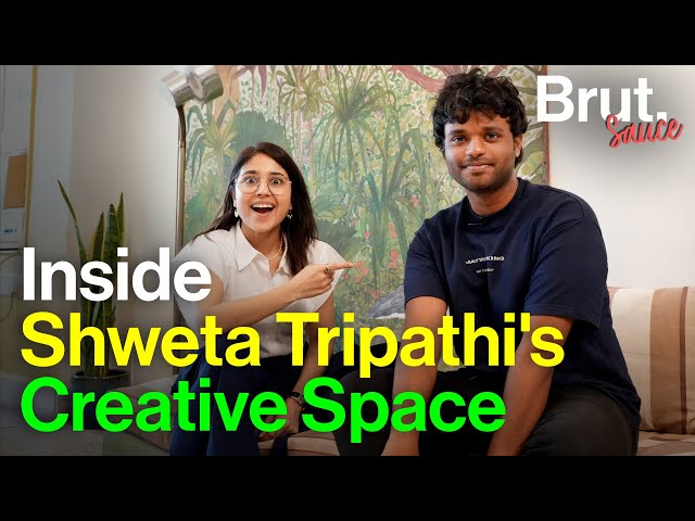 Inside Shweta Tripathi's Creative Space