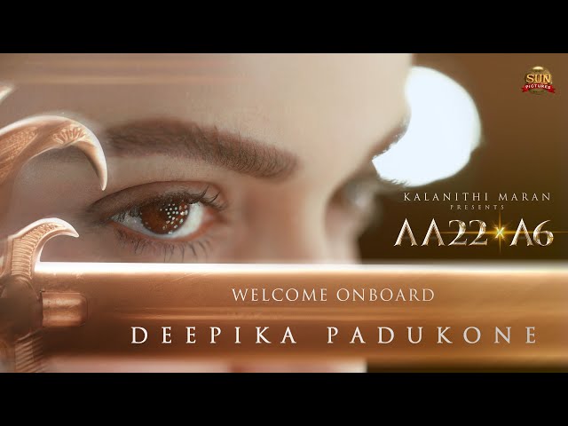 Welcome on board Deepika Padukone | The Faces of #AA22xA6 | Allu Arjun | Sun Pictures | Atlee