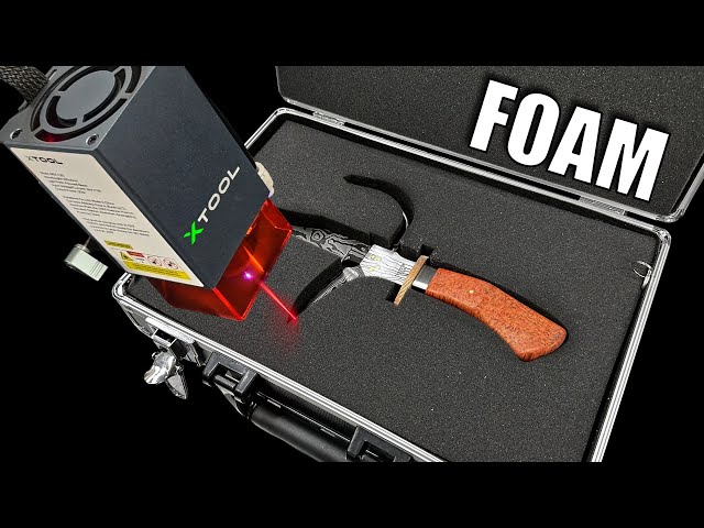 Make Perfect Foam Inlays With A Consumer Grade Laser | XTOOL Diode