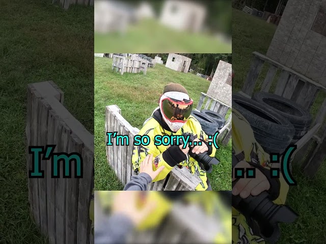 When the intrusive thoughts win... #paintball #airsoft