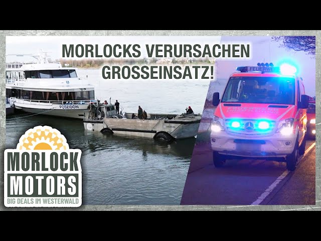 KOLLISION auf dem Rhein! Die Morlocks sind MANÖVRIERUNFÄHIG und in Gefahr!  | Morlock Motors