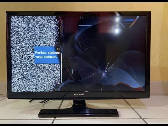 Memanfaatkan Limbah Komputer LCD Monitor Pecah, Dibuang... Sayang!!
