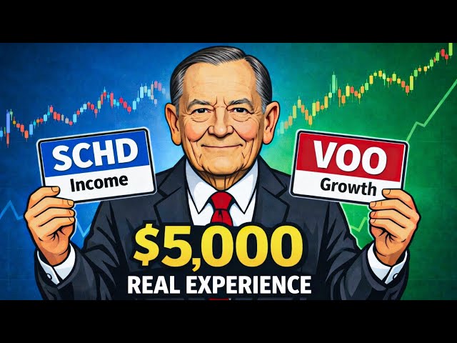 I Invested $5,000 in SCHD & VOO — My Actual Results