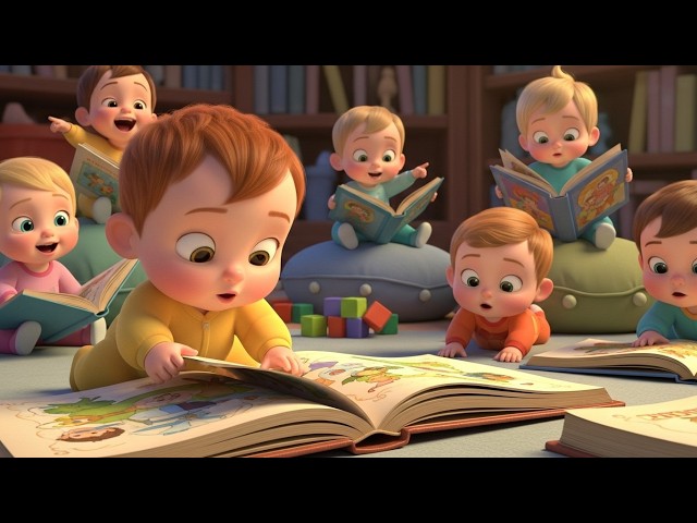 Study Time Star Room 🌟 | Learn Colors, Numbers & ABC for Kids | Fun Learning Adventure