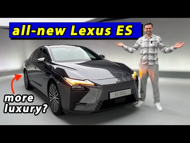 All-new Lexus ES first REVIEW Hybrid or EV - now a Japanese S-Class?