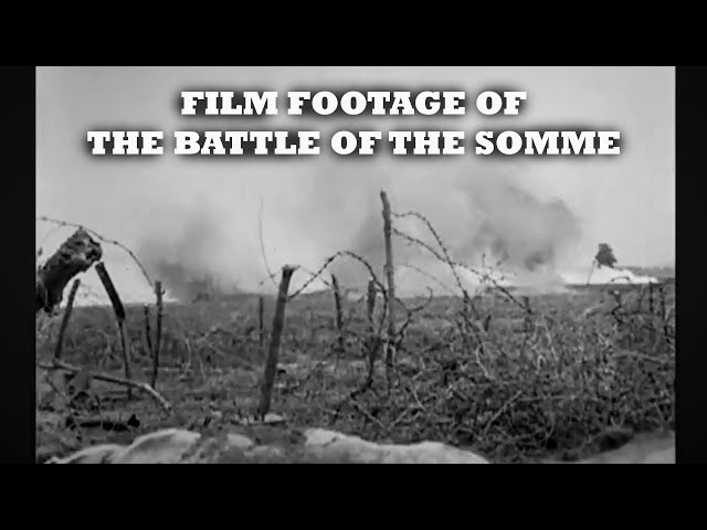 Original Film Footage : Battle Of The Somme 1916 : Geoffrey Malins & John McDowell