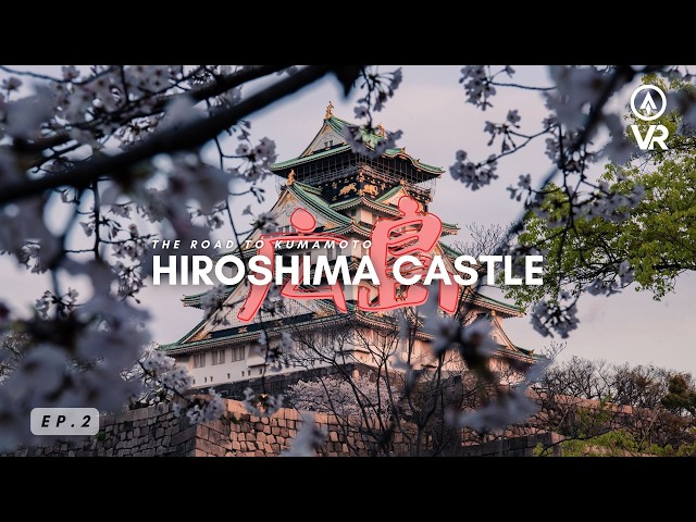 Touring Japan’s Historic Fortress | Hiroshima Castle VR180
