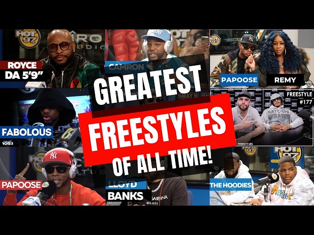 GREATEST FREESTYLES OF ALL TIME! | 1 HOUR MIX!