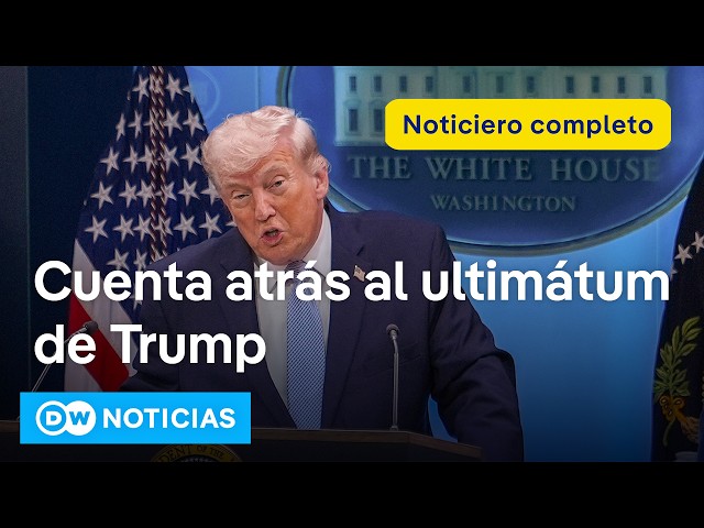 🔴 DW Noticias 7 de abril: El mundo en vilo por el ultimátum para Irán