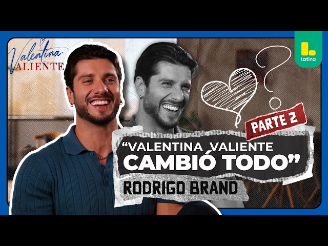 Rodrigo Brand shares his experience in Peru and his chemistry with Mayra Goñi | Valentina Valiente