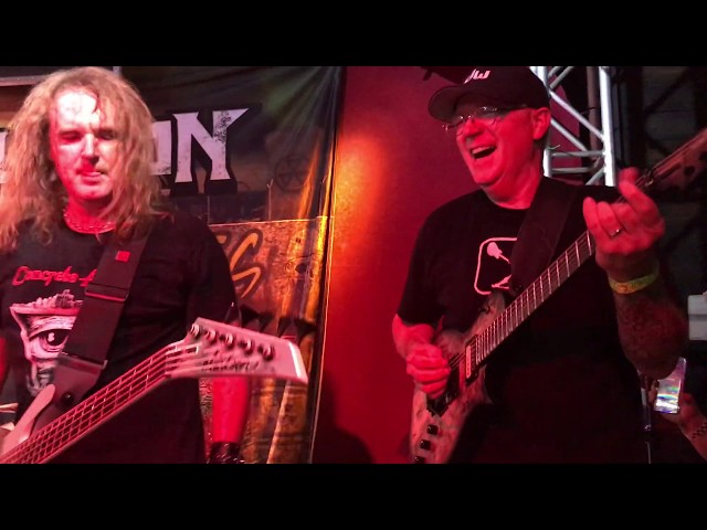 Dave Ellefson with Original Megadeth Guitarist Chris Poland "The Conjuring" and "Peace Sells"