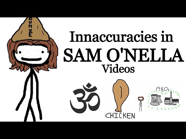 Top 10 Mistakes in Sam O'Nella Academy Videos