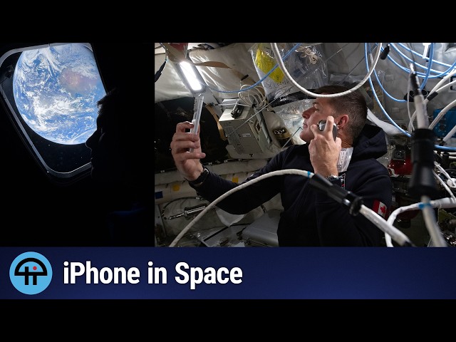 The iPhone & AirPods Go to Space!