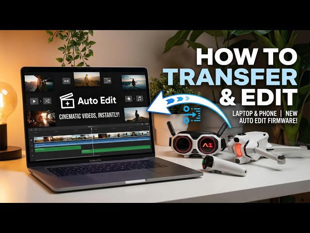 From Drone to Cinematic Video in Minutes! (No Editing!)
