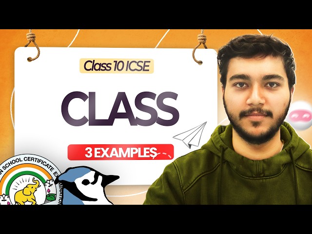 Class in Java Explained | 3 Real Life Examples (ICSE)