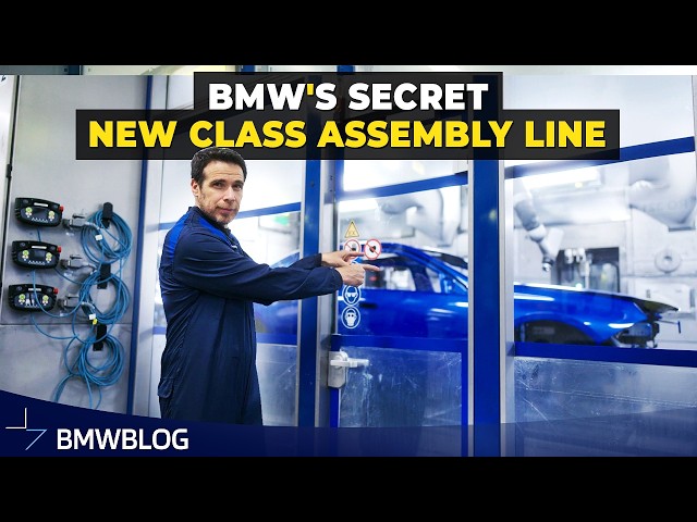 BMW i3 New Class: World Exclusive Factory Tour – Paint Shop, Assembly Line & Seats