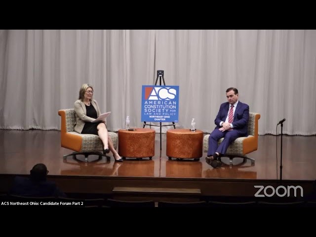 ACS Northeast Ohio: Candidate Forum Part 2