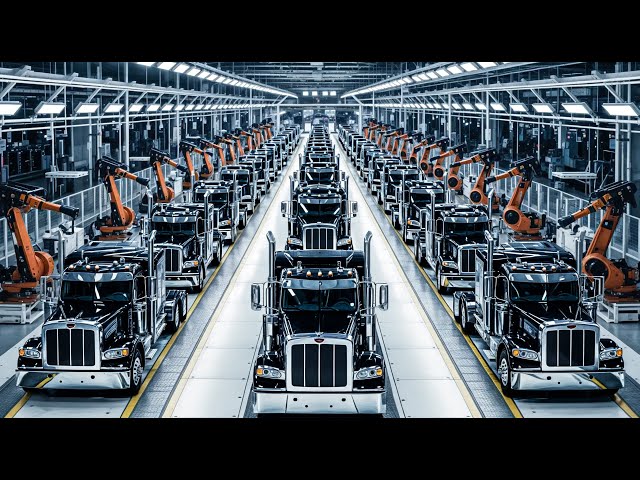 How Peterbilt Builds Thousands of Trucks Daily | Inside the Denton Factory (Full Process)