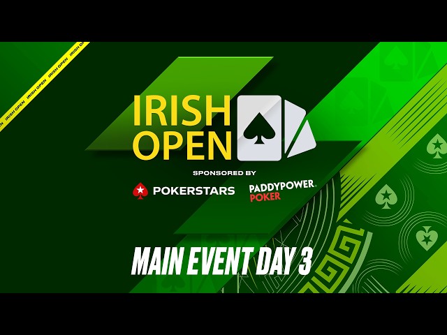 €1,150 MAIN EVENT – DAY 3 | PART 2 ☘️ Irish Open 2026