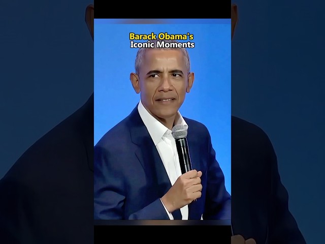 Barack Obama’s Iconic Moments.#usa #obama #celebrity #fyp #foryou #happy #interesting #ranking