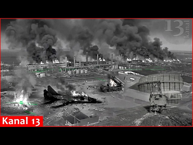 Attack on airfield, UAV base in Crimea: Russian transport aircraft, reconnaissance drones are downed