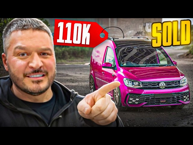 £110,000 Record Breaking RS3 VW Caddy Pan Roof One Off Build Wheelchair Accessible