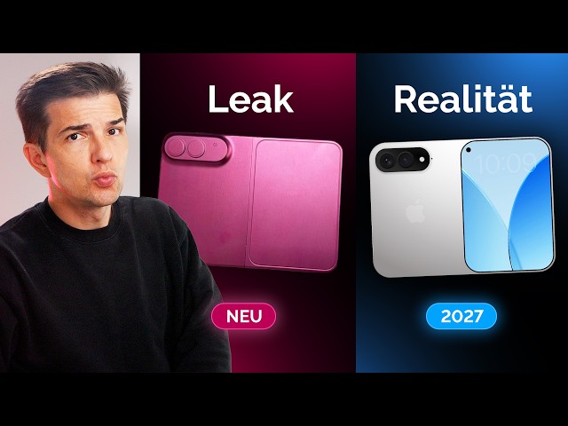 Lieferkette leakt Prototyp! iPhone Fold mit neuem Namen & Details! Probleme bei Mac mini & Studio!