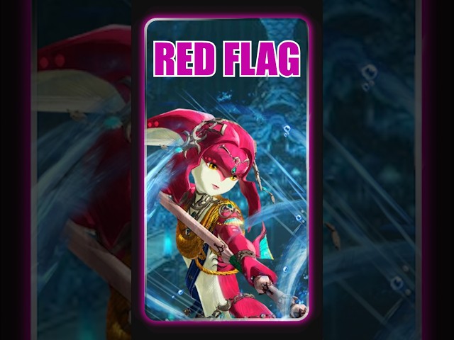 Mipha is a giant RED FLAG! #zelda #nintendo #link #gaming #totk