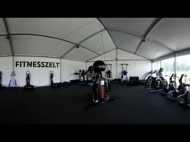 03 360Grad Watutinki Fitnesszelt Kabine Platz cod