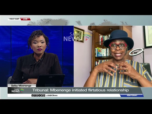 Selby Mbenenge | Tribunal recommends lighter sanction of "misconduct"