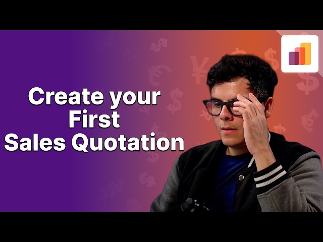 Create your First Sales Quotation | Odoo Sales