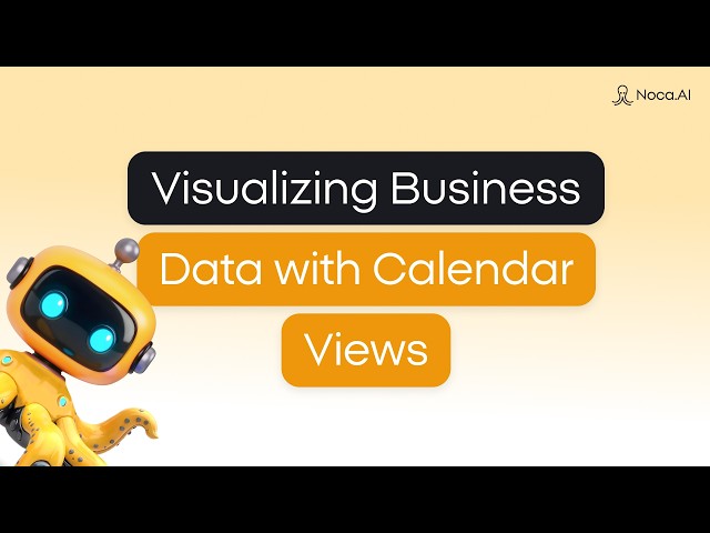 Visualizing Business Data with Calendar Views