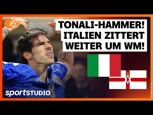 Italien – Nordirland | WM-Qualifikation Europa, Play-offs Halbfinale 2025/26 | sportstudio