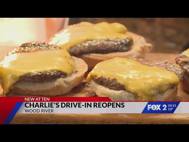 Legacy Wood River Drive-In reopens with busy day